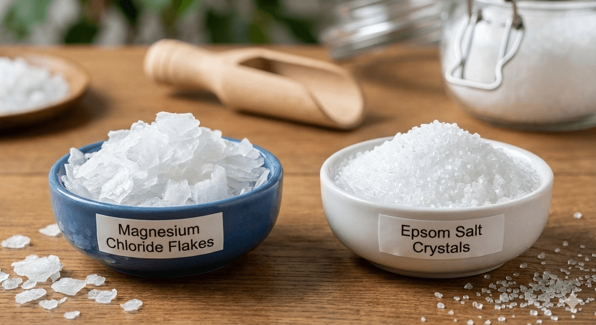 Magnesium Chloride vs Epsom Salt